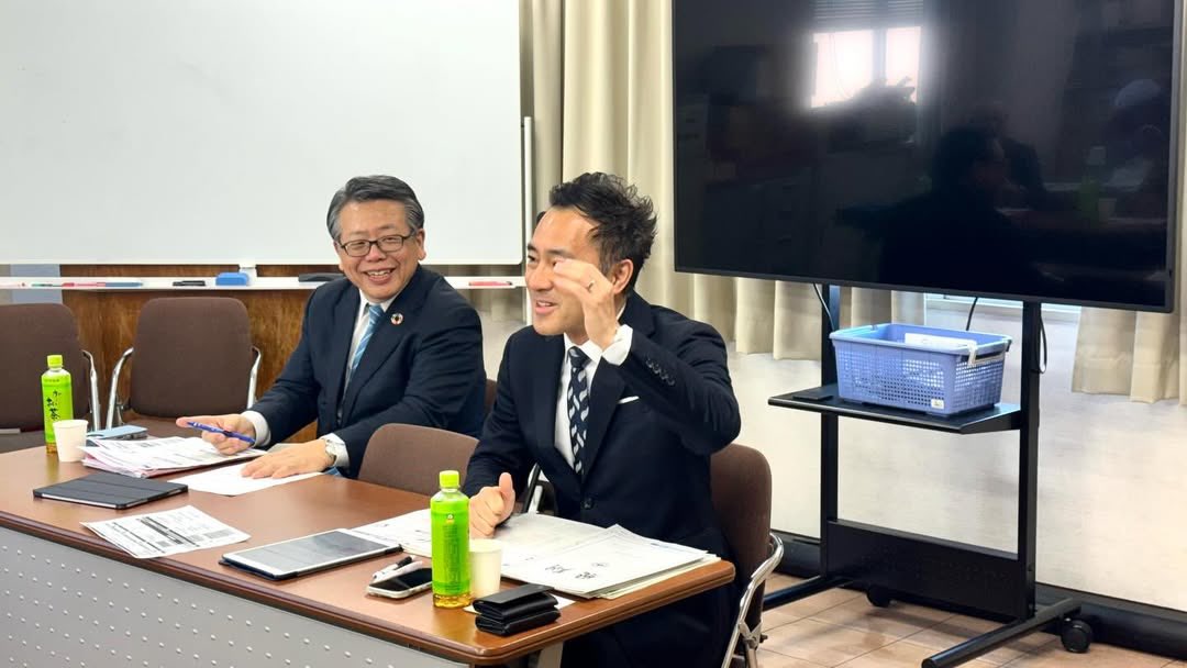 埼玉県の司法書士の先生方と勉強会。大口よりのり元衆議院議員も