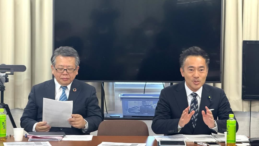 埼玉県の司法書士の先生方と勉強会。大口よりのり元衆議院議員も