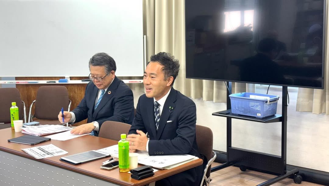 埼玉県の司法書士の先生方と勉強会。大口よりのり元衆議院議員も