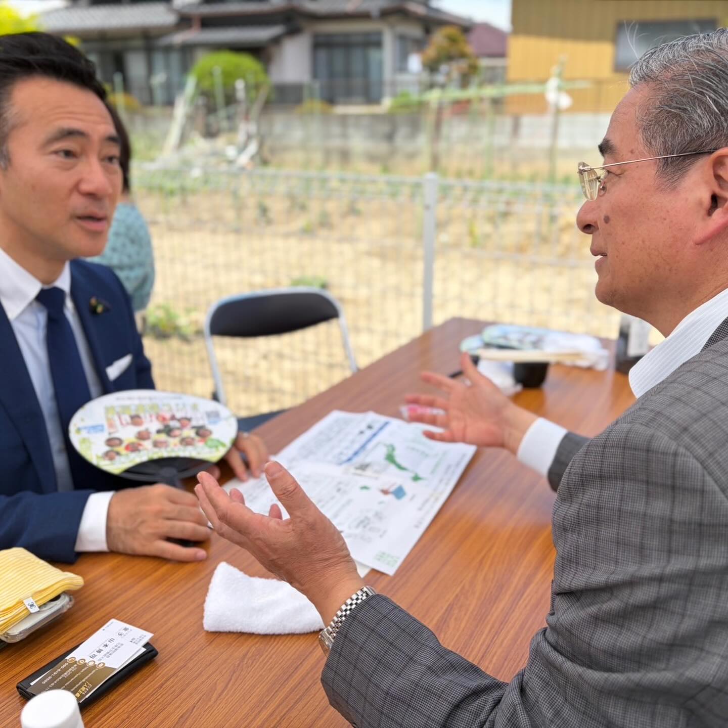 参議院議員を勇退された山本ひろしさんにお会いしました！